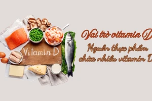 Vai trò vitamin D? Nguồn thực phẩm chứa nhiều vitamin D?