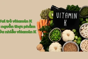 Vai trò vitamin K và nguồn thực phẩm chứa nhiều vitamin K