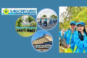 Lữ hành Saigontourist: Chúng tôi chọn: Sống xanh - du lịch xanh - giá trị vững bền.