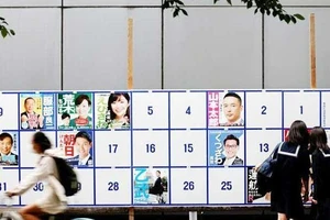 Lần đầu tiên tỷ lệ ứng cử viên nữ tranh cử Quốc hội Nhật Bản vượt 30%. (Ảnh: REUTERS)
