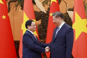 [Ảnh] Thủ tướng Phạm Minh Chính hội kiến Tổng Bí thư, Chủ tịch Trung Quốc Tập Cận Bình