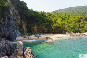 Ghềnh Bàng, một bãi biển đẹp hoang sơ thu hút du khách và giới trẻ Đà Nẵng thời gian qua.