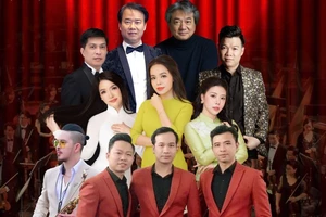 Các nghệ sĩ tham gia biểu diễn trong chương trình "Hanoi Concert - Đoài Melody".