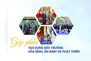 Góp phần tạo dựng môi trường hòa bình, ổn định và phát triển