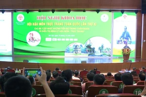 Quang cảnh Hội nghị khoa học toàn quốc lần thứ XI của Hội Hậu môn trực tràng