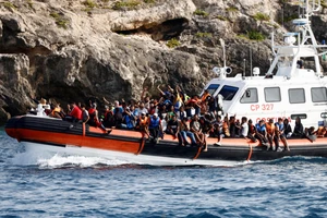 Lampedusa là đích đến của dòng người di cư từ Bắc Phi.