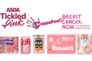 Các sản phẩm trong chiến dịch Tickled Pink.