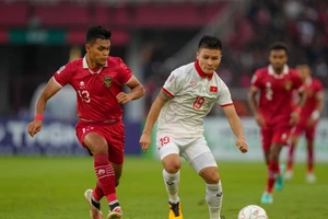 Quang Hải được kỳ vọng sẽ tiếp tục ghi bàn vào lưới Indonesia.