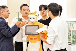 Sinh viên Trường đại học Quốc tế Sài Gòn được học tập trong môi trường công nghệ cao. (Ảnh CTV)