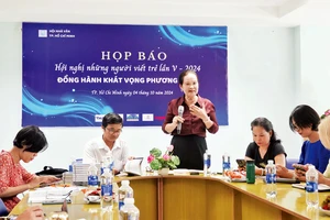 Hội Nhà văn Thành phố Hồ Chí Minh thông tin về Hội nghị những người viết trẻ lần thứ 5.