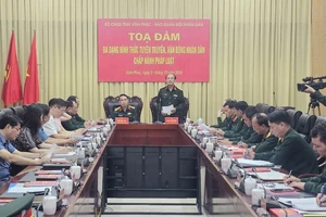 Toàn cảnh buổi tọa đàm.