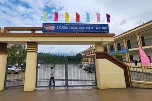 Trường Trung học cơ sở Văn Phú, xã Văn Phú, huyện Sơn Dương, Tuyên Quang.