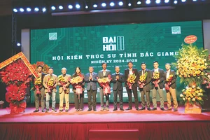 Ra mắt Ban Chấp hành Hội Kiến trúc sư tỉnh Bắc Giang nhiệm kỳ 2024-2029.