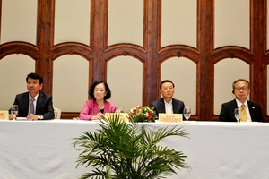 Phiên họp lần thứ 3 Nhóm Nghị sĩ hữu nghị Việt Nam-Nhật Bản được tổ chức tại thị xã Sa Pa, tỉnh Lào Cai, sáng 3/6. 