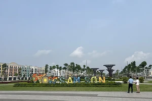 Một góc Khu đô thị Quảng trường biển Sầm Sơn.