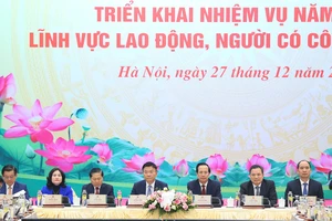 Quang cảnh hội nghị. (Ảnh GIÁP TỐNG)