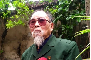 Ông Nguyễn Văn Mỵ, chiến sĩ Điện Biên năm xưa.