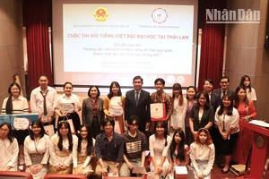 Cuộc thi Nói tiếng Việt bậc Đại học tại Thái Lan thu hút được sự quan tâm đông đảo của các sinh viên Thái Lan và những người yêu văn hóa Việt Nam.