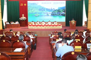 Hội thảo sẽ góp phần thúc đẩy liên kết phát triển du lịch vùng Chiến khu Việt Bắc. Ảnh: TUẤN SƠN.