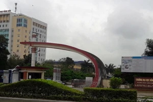 Trường Đại học Hồng Đức ở phường Đông Vệ, thành phố Thanh Hóa.