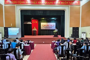 Quang cảnh lễ phát động cuộc thi.