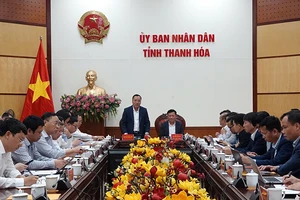 Quang cảnh buổi làm việc.