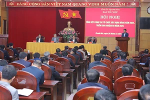 Quang cảnh hội nghị.