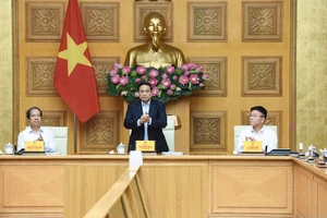 Thủ tướng Phạm Minh Chính chủ trì phiên họp năm 2024 của Uỷ ban Quốc gia Đổi mới giáo dục và đào tạo (Ảnh: Trần Hải). 