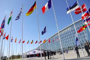 Trụ sở của Liên minh NATO ở Brussels, Bỉ. (Ảnh: AFP/TTXVN)
