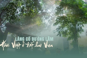 Làng cổ Đường Lâm: Hồn Việt ở đất hai Vua