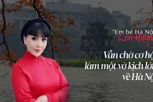 “Em bé Hà Nội” Lan Hương: Vẫn chờ cơ hội làm một vở kịch lớn về Hà Nội