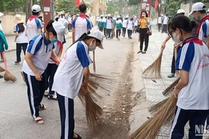 Thái Bình đẩy mạnh tổng vệ sinh môi trường tại tất cả các địa phương nhằm hạn chế tối đa dịch bệnh phát sinh, lây lan.