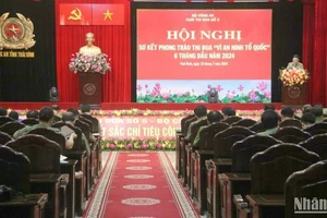 Quang cảnh Hội nghị sơ kết.