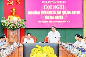 Tỉnh Thái Nguyên phấn đấu đến ngày 30/6/2025 sẽ hỗ trợ xóa hết nhà tạm trên địa bàn.