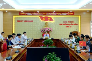 Quang cảnh Hội nghị Ban Thường vụ Tỉnh ủy Lâm Đồng lần thứ 60, khóa XI. (Ảnh: minh họa)