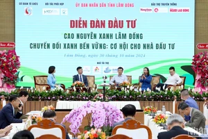 Các nhà quản lý, chuyên gia, doanh nghiệp trao đổi tại diễn đàn.