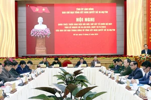 Quang cảnh hội nghị.