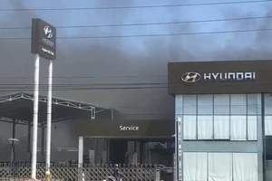 Bình Thuận: Đại lý ô-tô Huyndai bị cháy, nhiều tài sản bị thiêu rụi