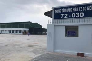 Trung tâm đăng kiểm 72-03D tỉnh Bà Rịa-Vũng Tàu.