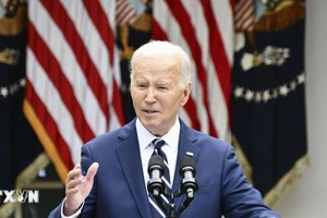 Tổng thống Mỹ Joe Biden. (Ảnh: Kyodo/TTXVN)