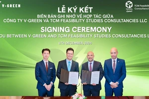 V-Green và Prime Group ký MOU phát triển 100.000 trạm sạc xe điện Vinfast tại Indonesia