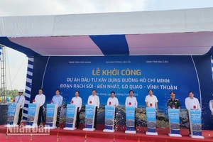 View - Khởi công dự án đường Hồ Chí Minh đoạn Chơn Thành-Đức Hòa