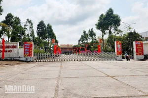 Trung tâm hành chính huyện Tân Hiệp-nơi ông Trần Minh Vũ từng là Phó Chủ tịch Ủy ban nhân dân huyện Tân Hiệp. 