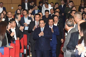[Ảnh] Thủ tướng Phạm Minh Chính dự Hội nghị công bố quy hoạch tỉnh Hải Dương 