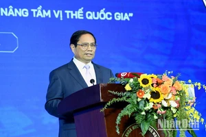 Thủ tướng Phạm Minh Chính phát biểu tại Ngày Khoa học và Công nghệ Việt Nam.