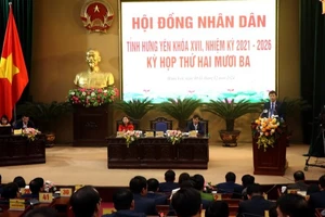 Kỳ họp thứ 23, Hội đồng nhân dân tỉnh Hưng Yên khóa 17, nhiệm kỳ 2021-2026.