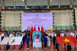 Lễ khai mạc Hội khỏe Phù Đổng toàn quốc lần thứ 10 - năm 2024, khu vực 5 được tổ chức tại tỉnh Bến Tre.