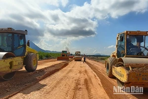 Các công trình trọng điểm ở Hà Tĩnh đang gấp rút đẩy nhanh tiến độ.