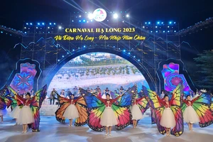 Chương trình nghệ thuật đặc sắc tại Lễ khai mạc Carnaval Hạ Long 2023.