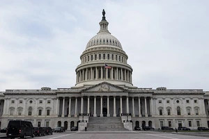 Tòa nhà Quốc hội Mỹ tại Washington, DC. (Ảnh: AFP/TTXVN)